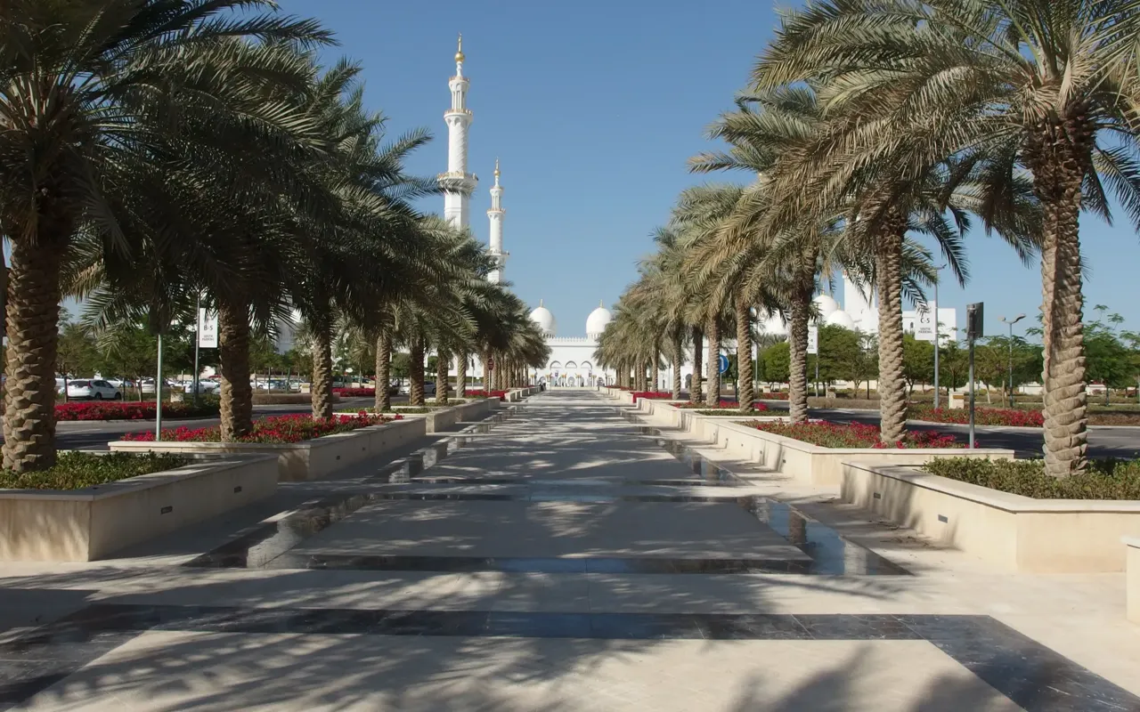 Vue de Abu Dhabi