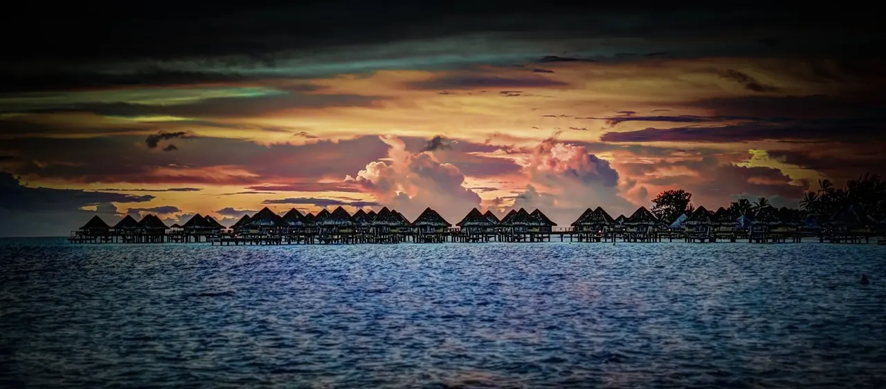 Vue de Bora Bora