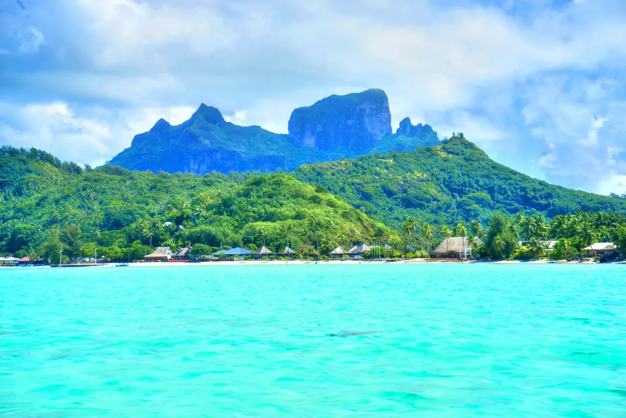Vue de Bora Bora
