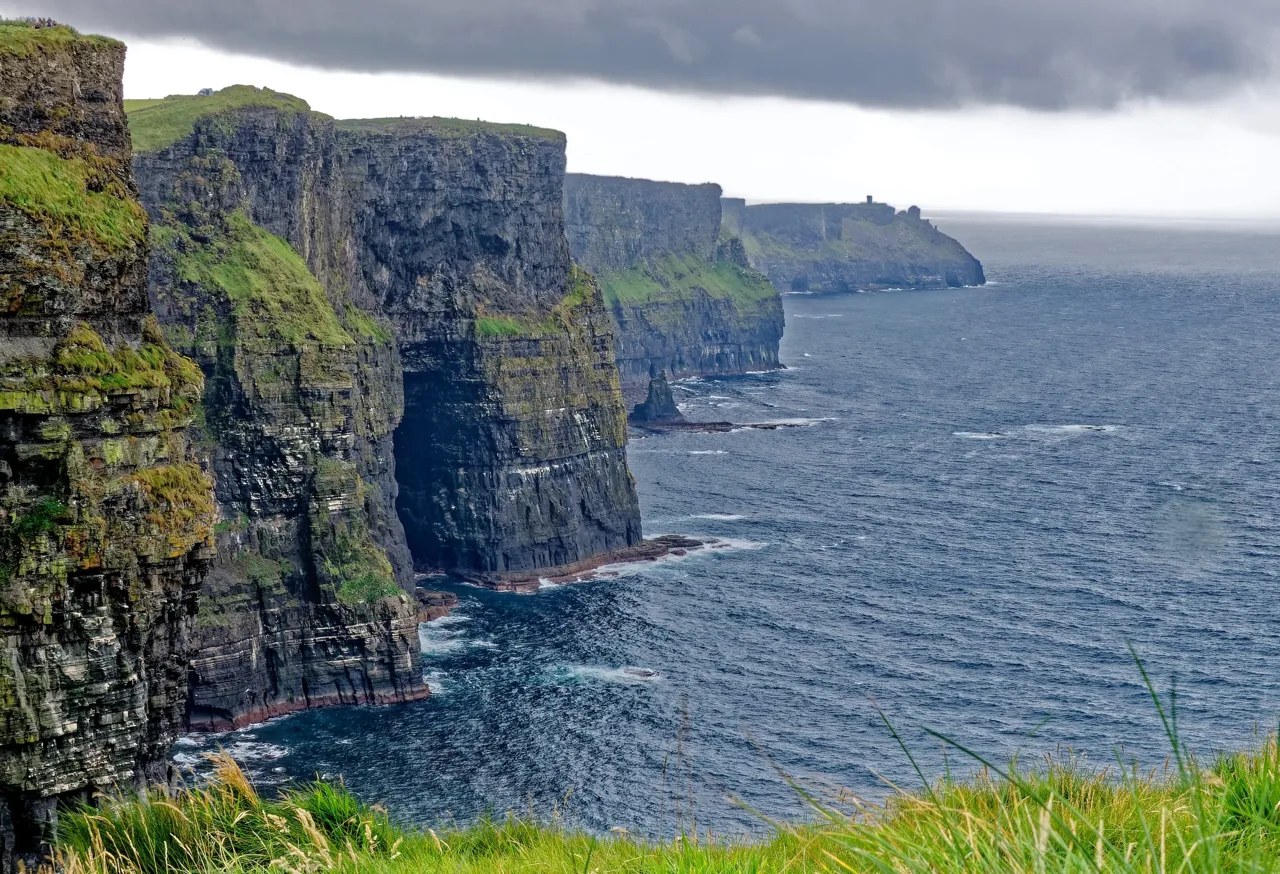 Les falaises de Moher en Irlande