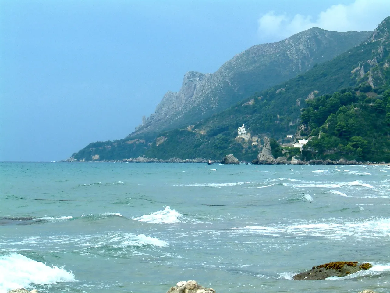 Vue de Îles grecques