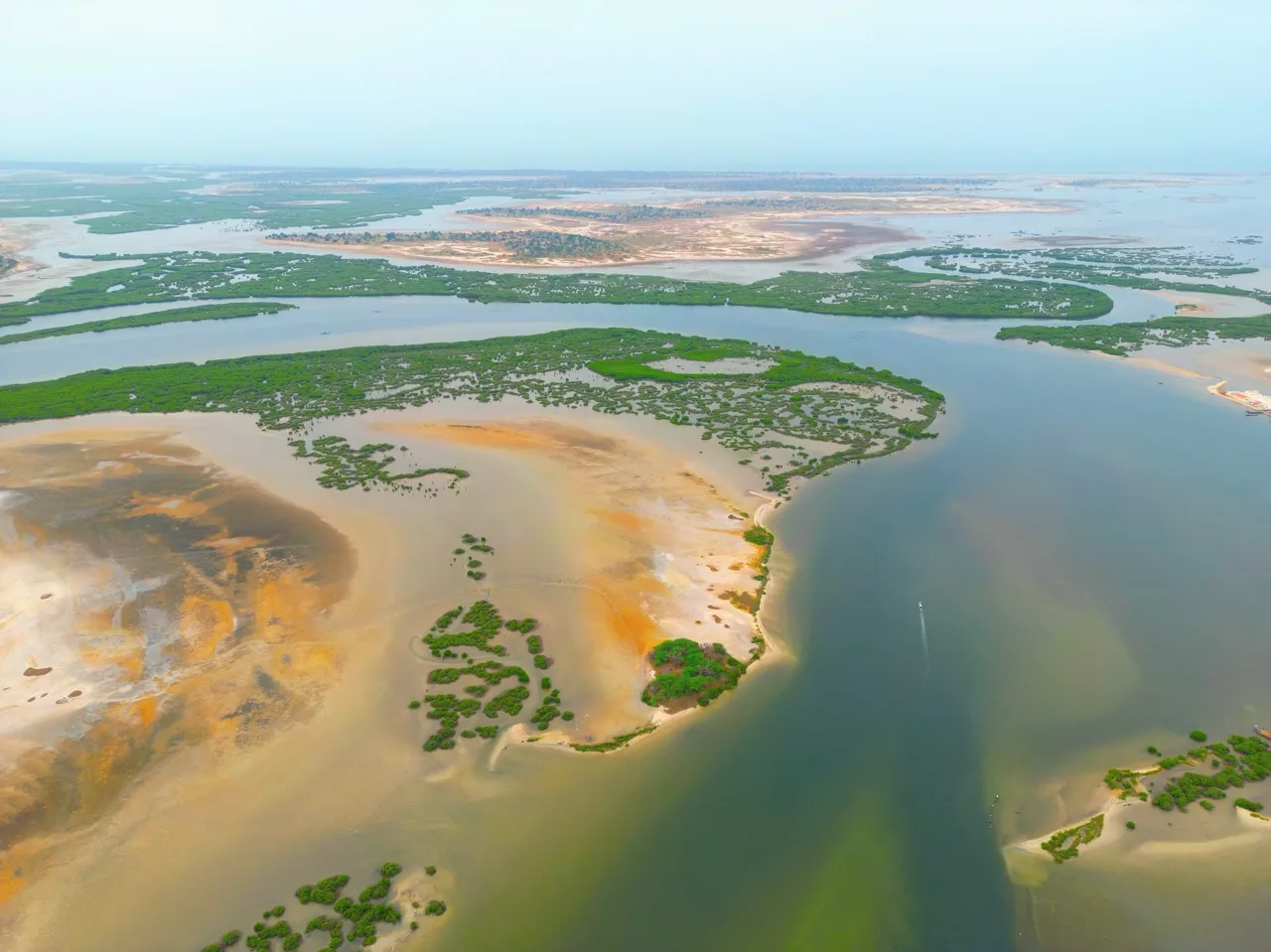 Les illes i els paisatges del delta del Sine-Saloum, al Senegal