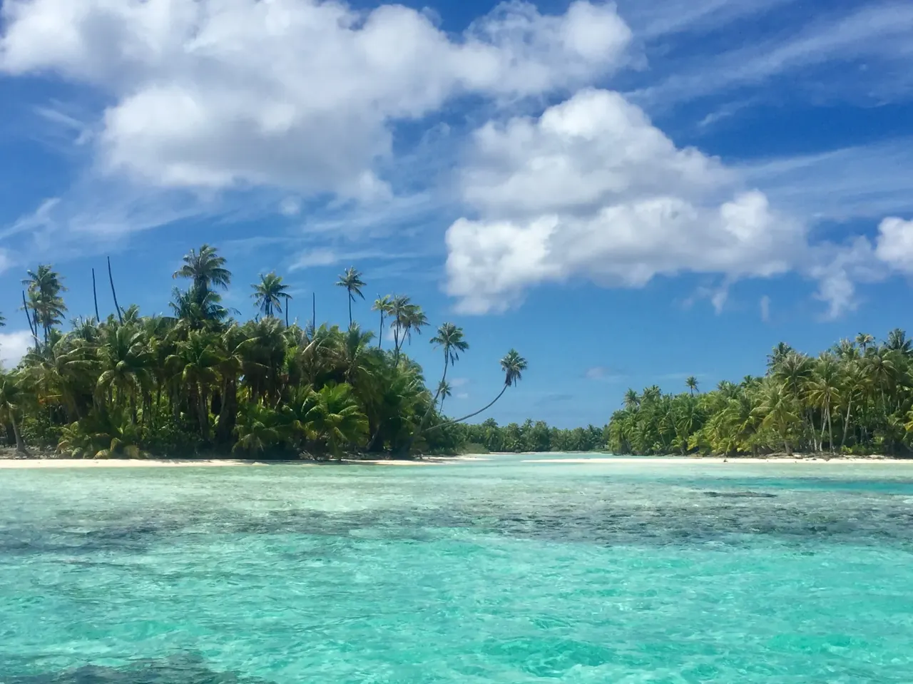 Vue de Îles Tuamotu