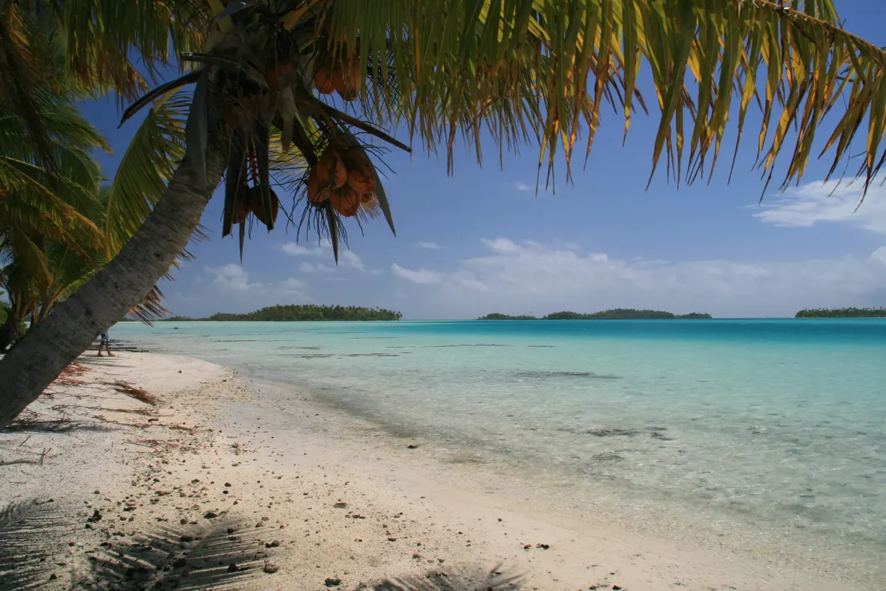 Vue de Îles Tuamotu