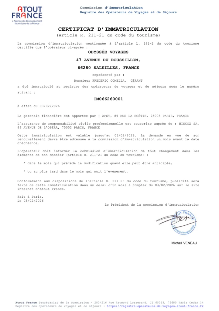 Inscripció a Atout France