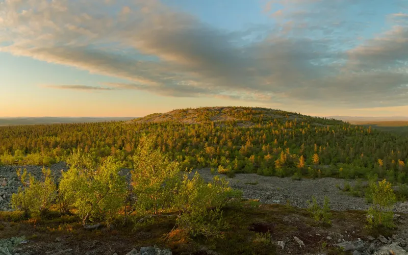 Vue de Laponie