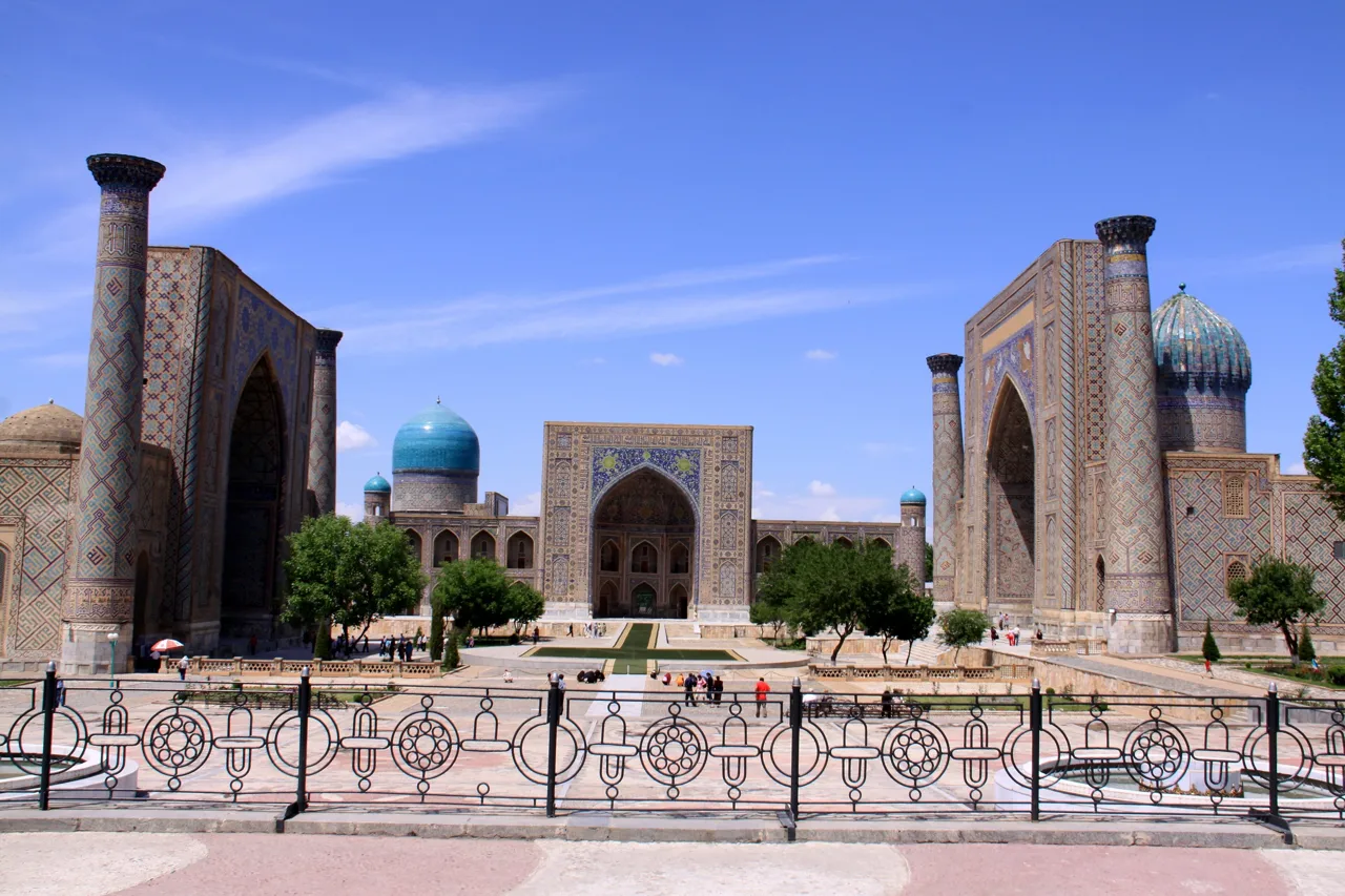 L’arquitectura del Registan a Samarcanda