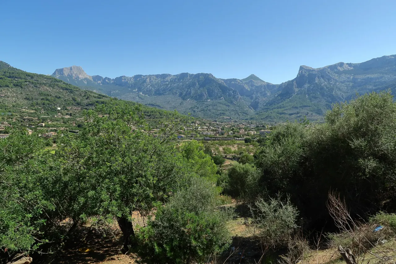 Vue de Majorque