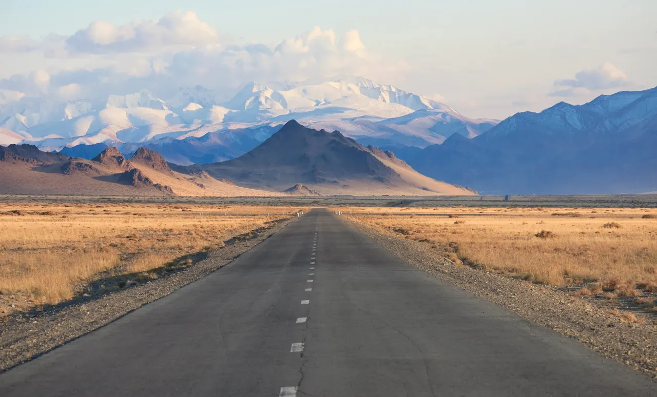 Vue de Mongolie