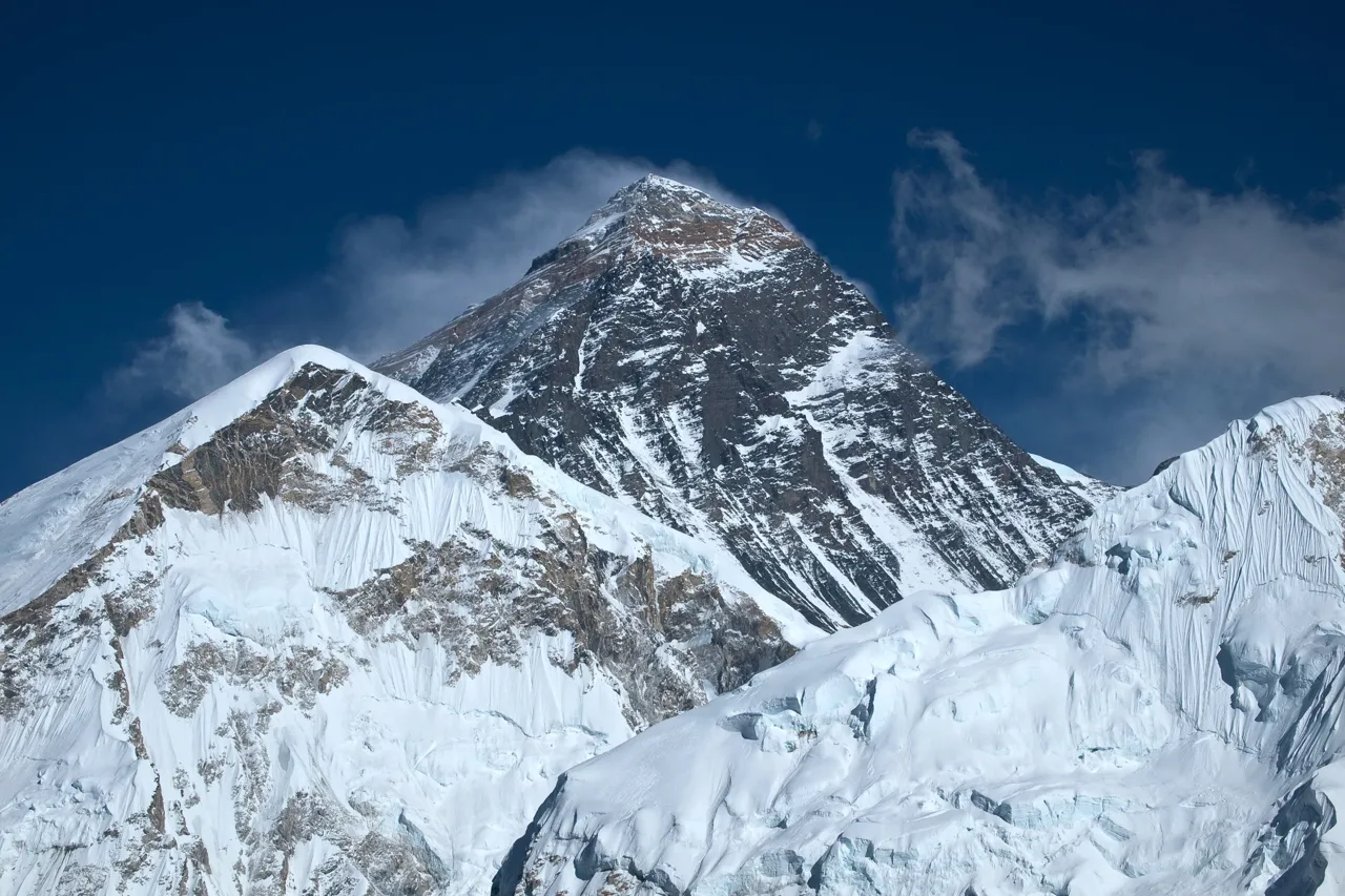 Le mont Everest dans l’Himalaya