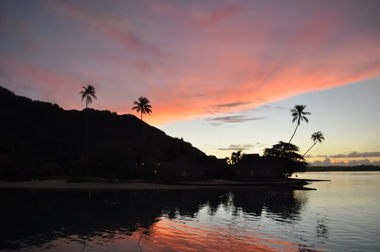 Vue de Moorea
