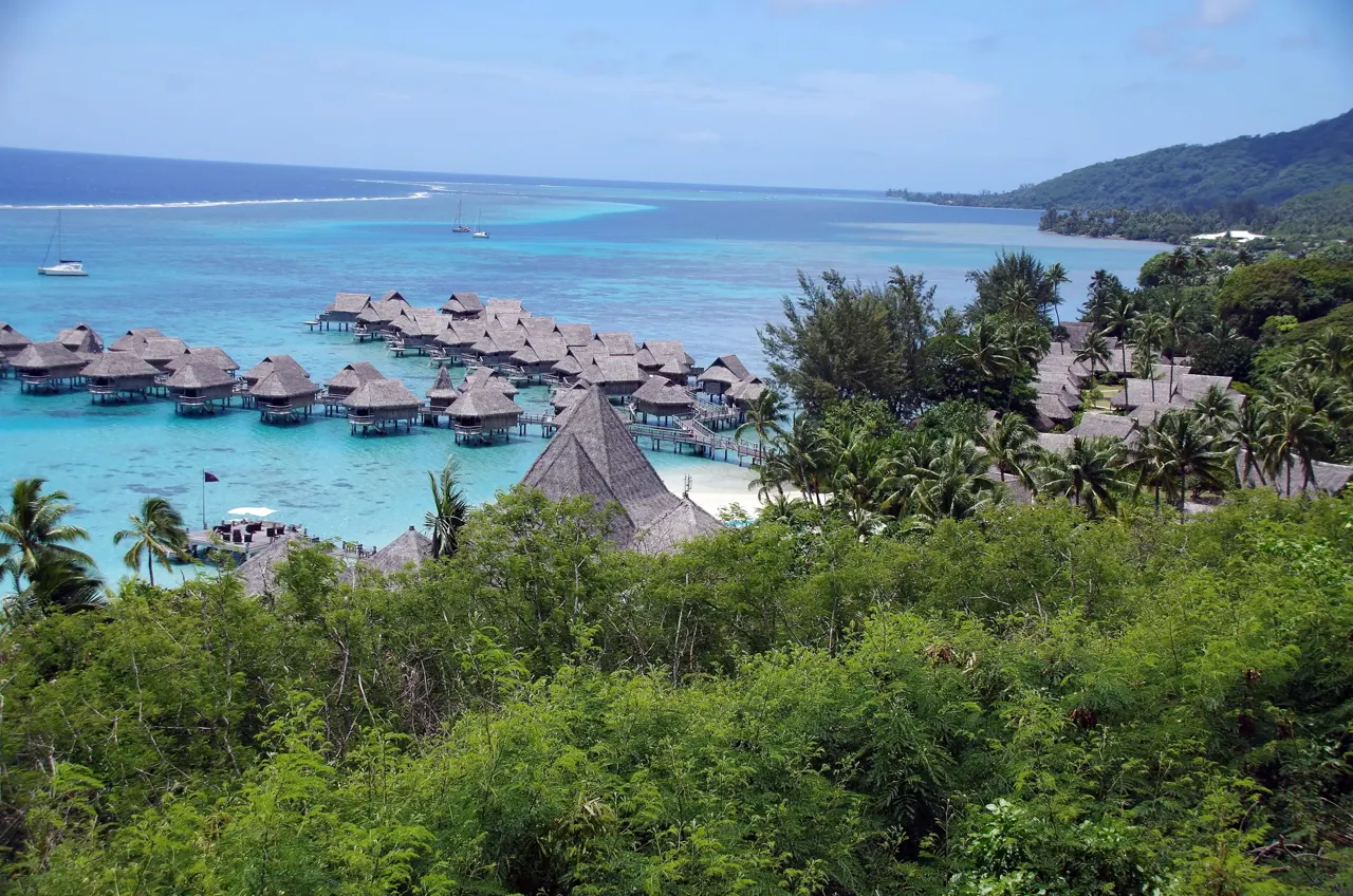 Vue de Moorea