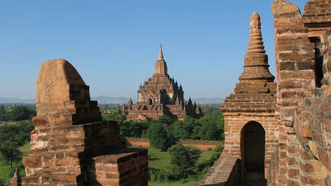 Vista de Myanmar