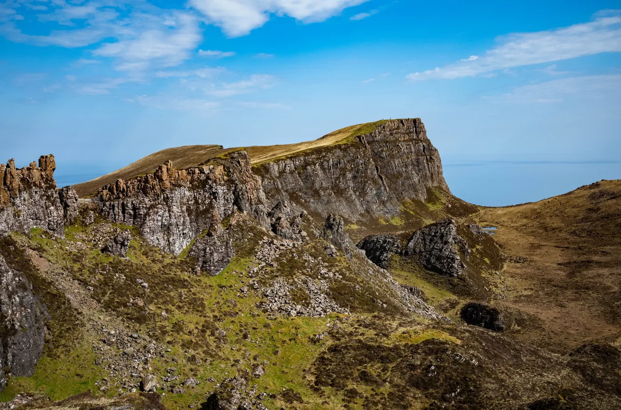 Le paysage du Quiraing sur l’île de Skye