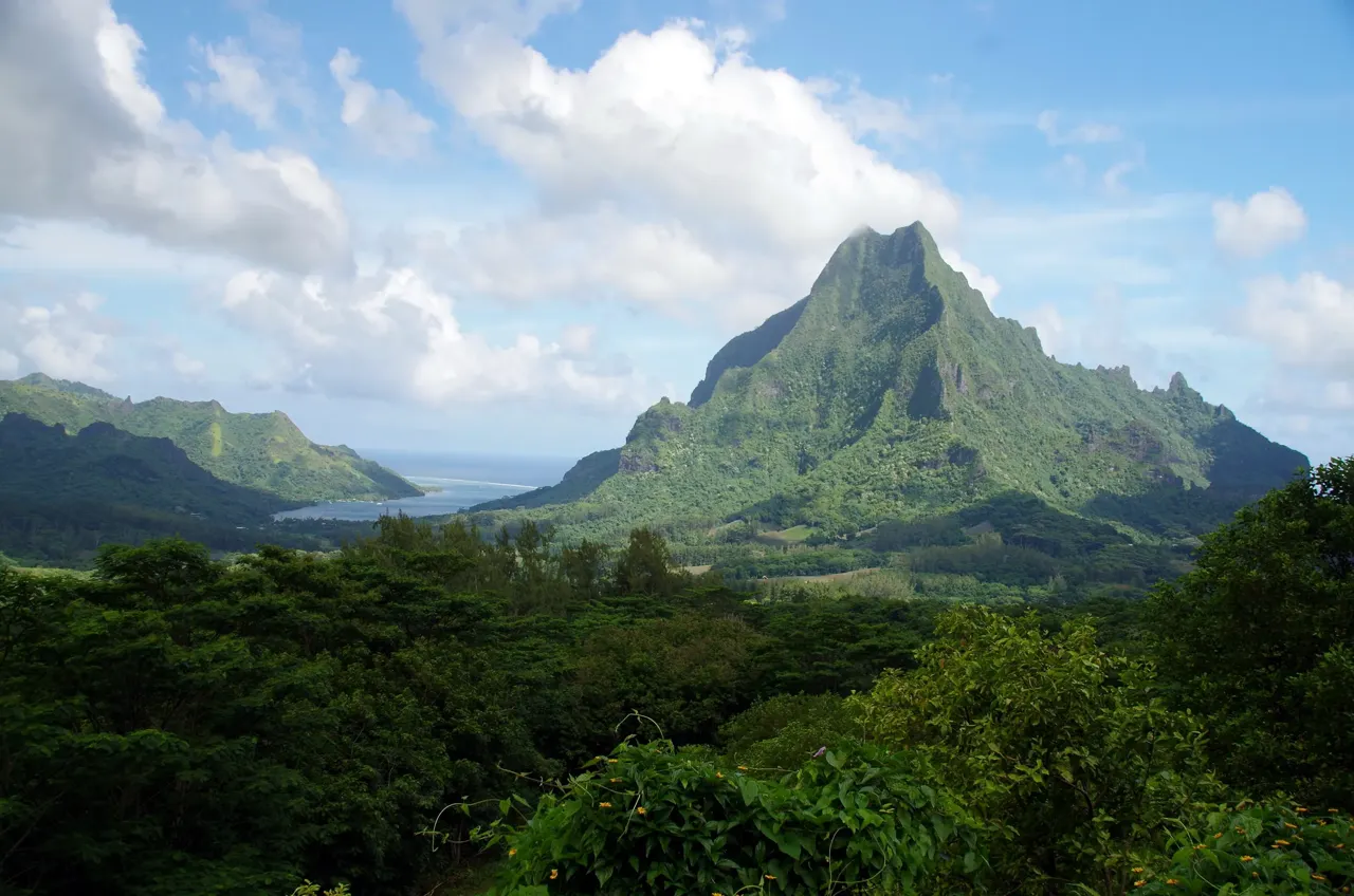 Vista de la Polinèsia Francesa