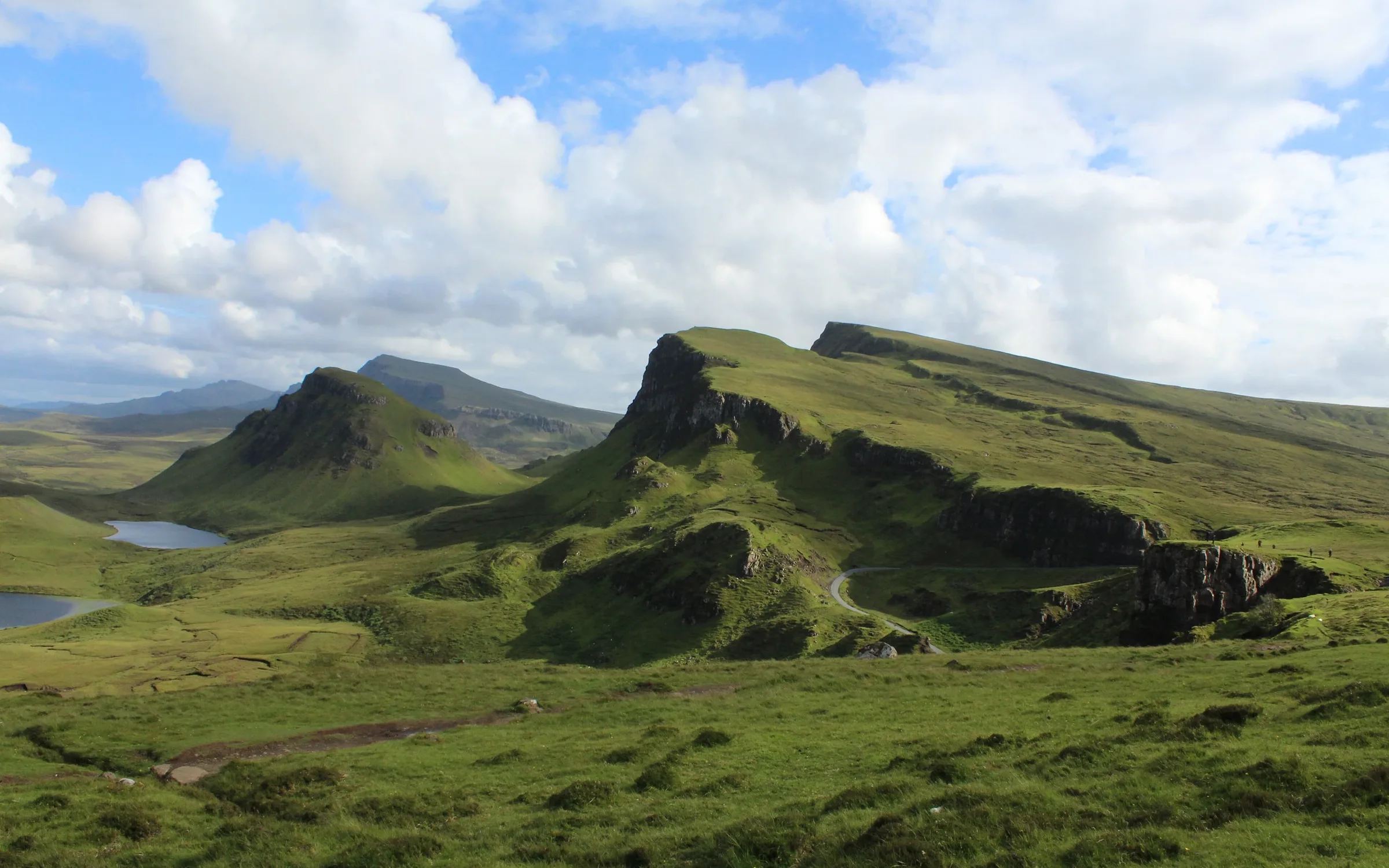 Les reliefs du Quiraing sur l’île de Skye