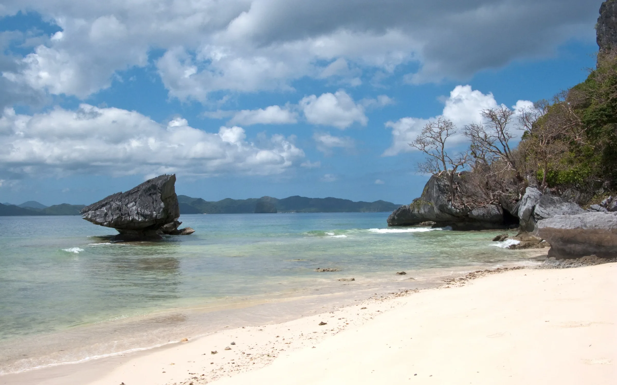 Le rivage de Corong Corong à El Nido, Palawan