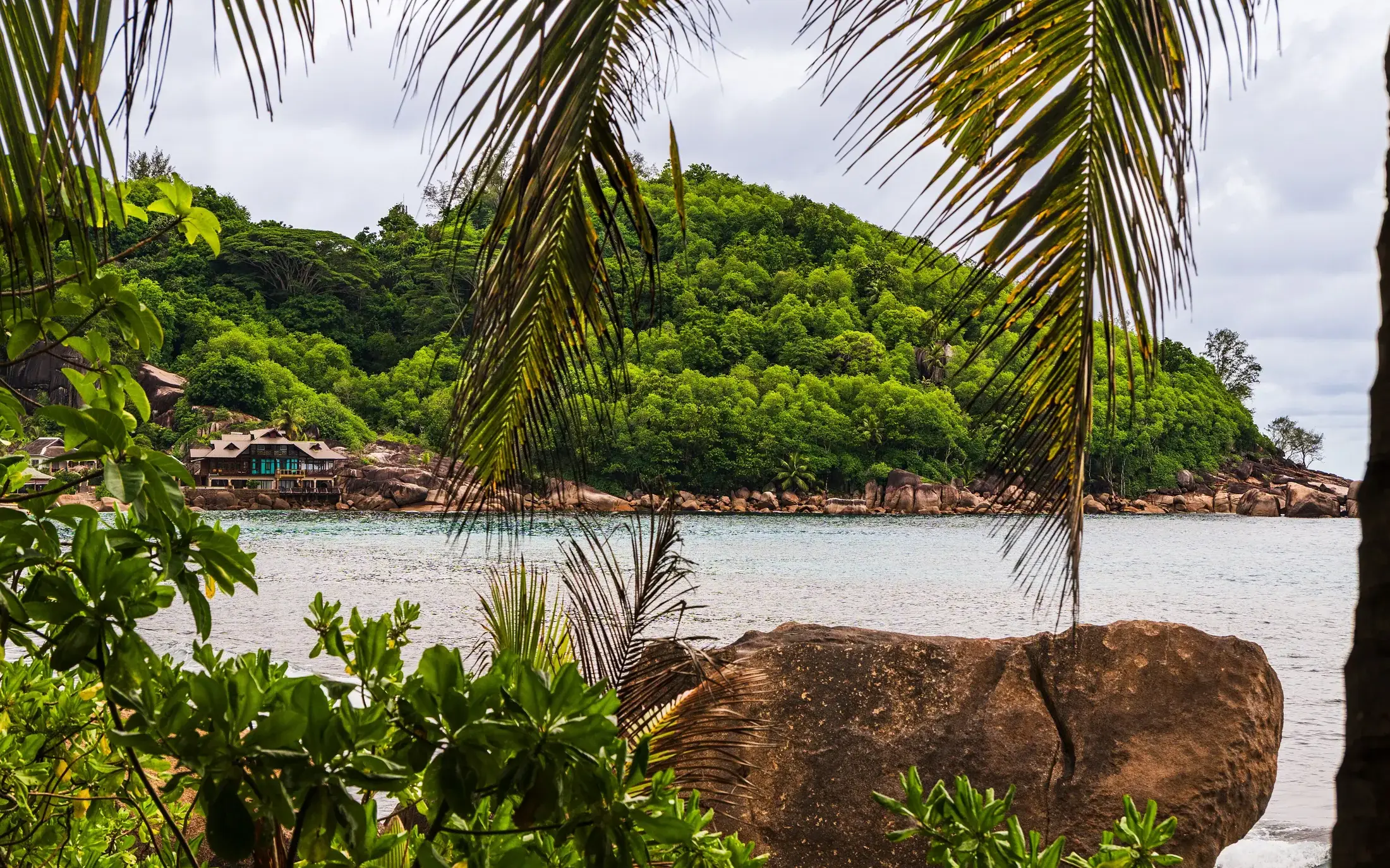 Vue de Seychelles