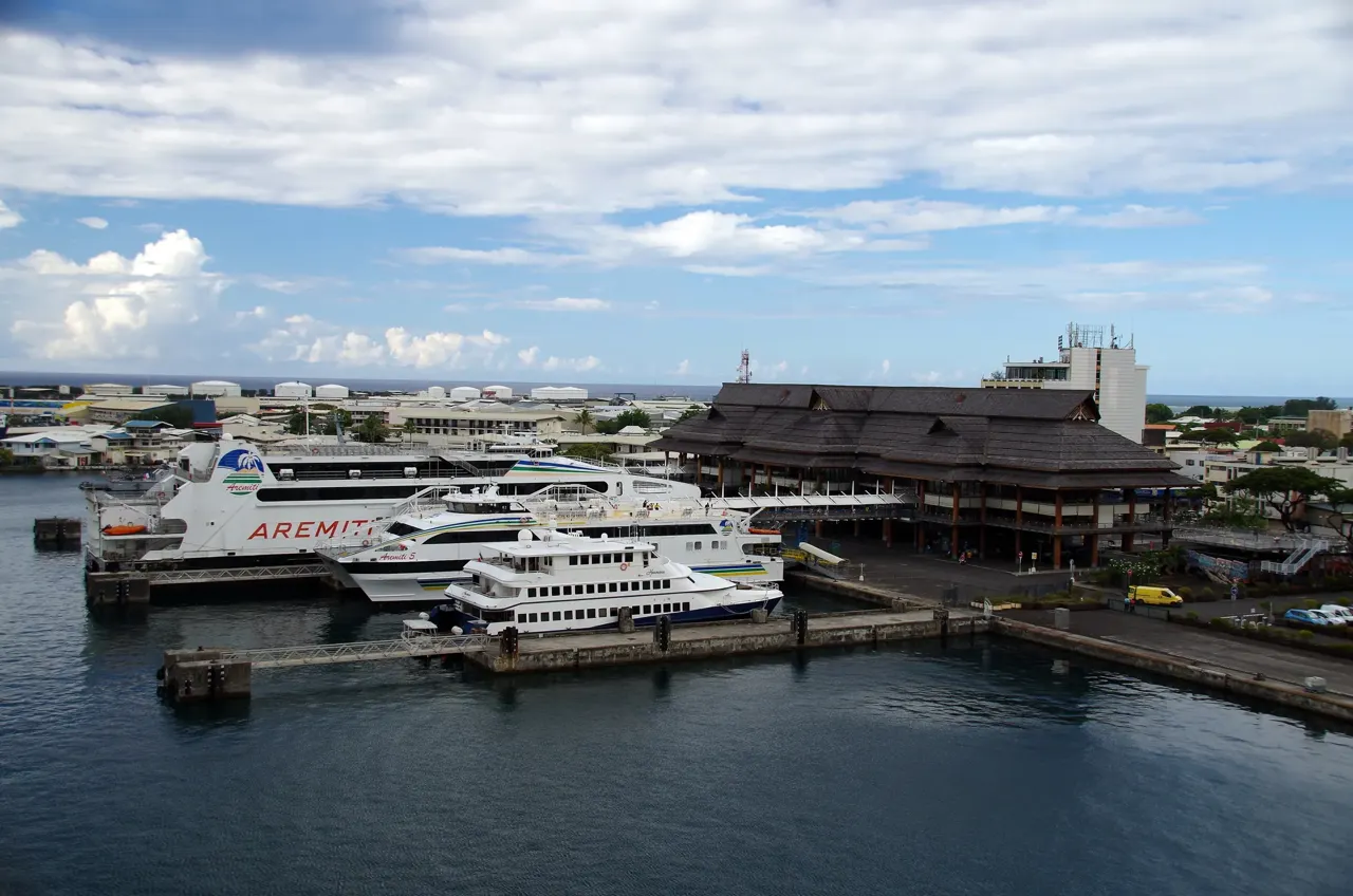 Vue de Tahiti