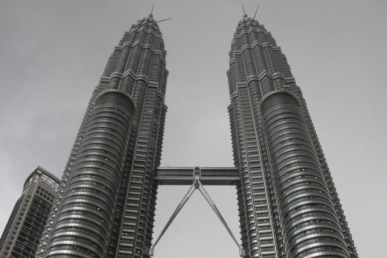 Les tours Petronas à Kuala Lumpur, en Malaisie
